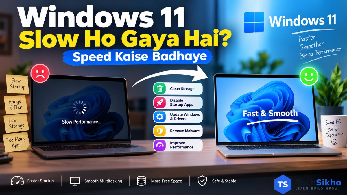 Windows 11 Slow Ho Gaya Hai? Speed Kaise Badhaye