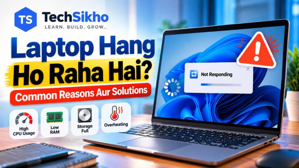 Laptop hang ho raha hai common reasons aur solutions
