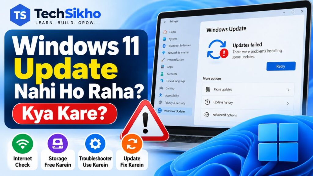 Windows 11 update nahi ho raha kya kare
