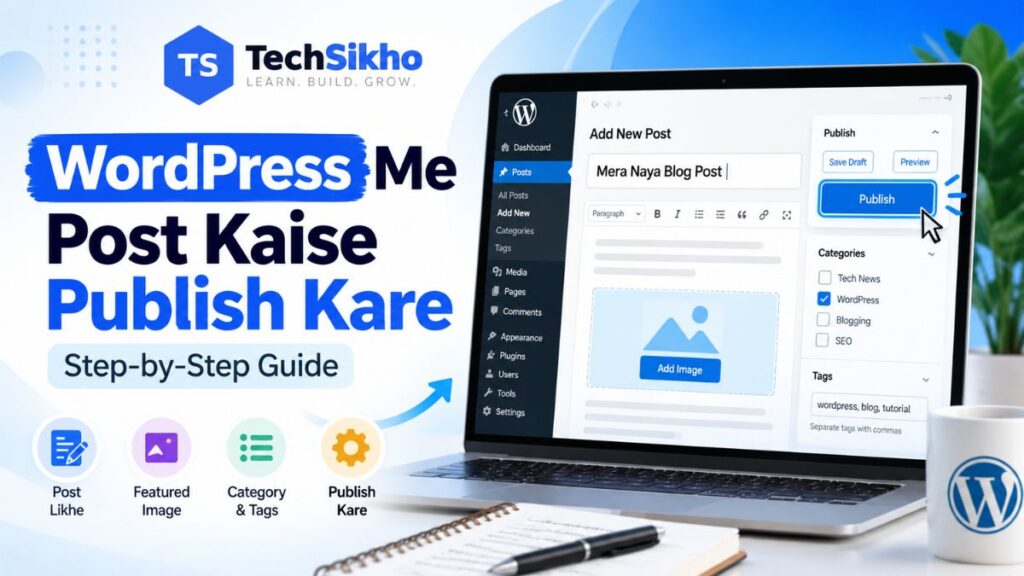 WordPress me post kaise publish kare beginner guide