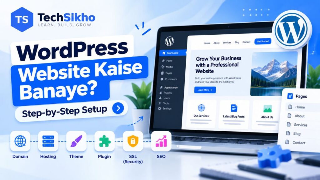 WordPress Website Kaise Banaye Beginner Guide