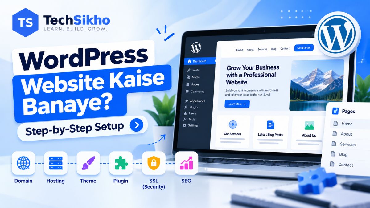 WordPress Website Kaise Banaye Beginner Guide
