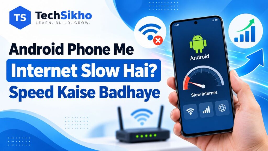 Android phone me internet slow hai