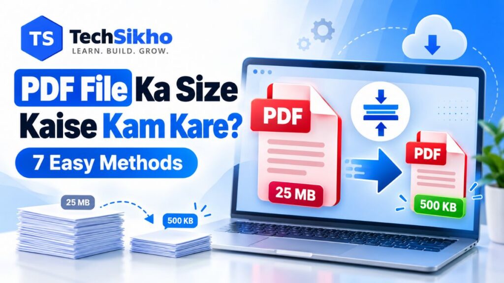 PDF file ka size kaise kam kare