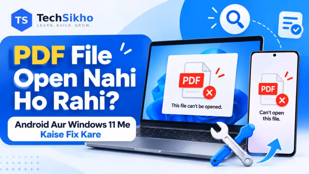 PDF File Open Nahi Ho Rahi Android Aur Windows 11 Me Kaise Fix Kare