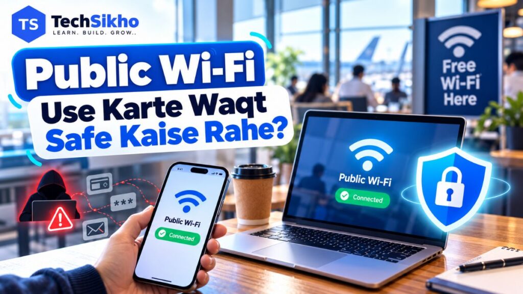 Public Wi-Fi use karte waqt safe kaise rahe beginner guide