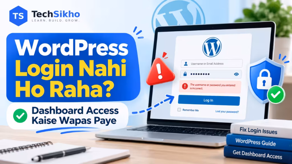 WordPress Login Nahi Ho Raha? Password Reset Aur Dashboard Access Wapas Pane Ke Tarike